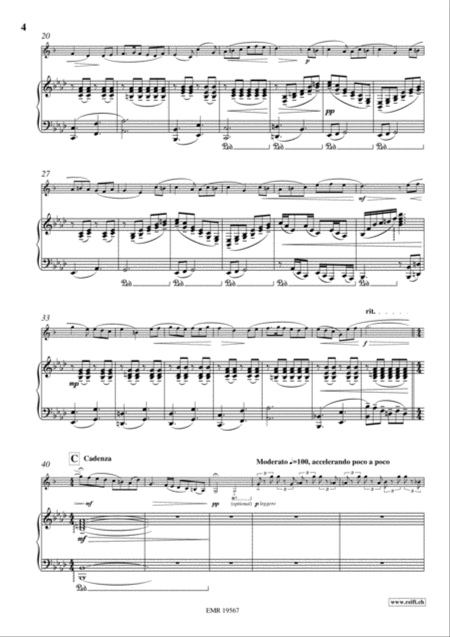 Prelude & Dances Voice Solo scores gallery preview page 4