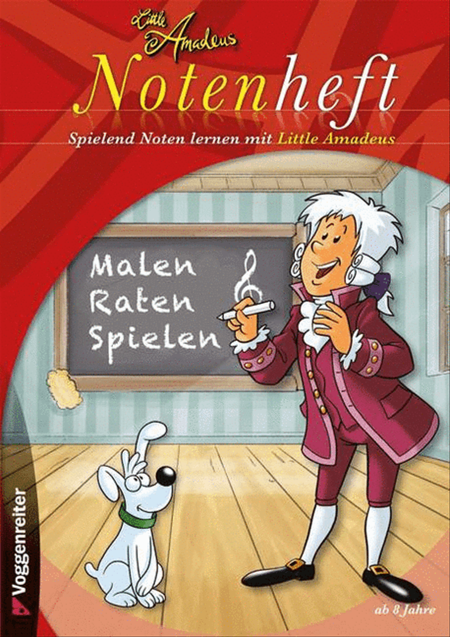 Little Amadeus Notenheft Little Amadeus Notenheft School and Community scores gallery preview page 1