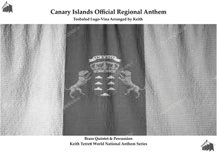 Canary Islands Official Regional Anthem for Brass Quintet & Percussion (MFAO World National Anthem S