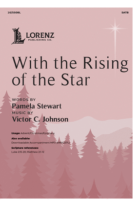 Book cover for With the Rising of the Star