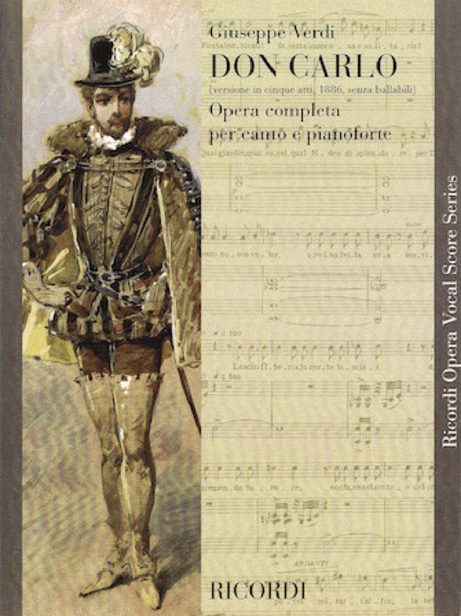 Don Carlo (5 Acts) Voice scores gallery preview page 1