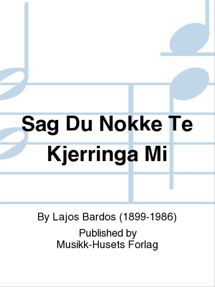 Sag Du Nokke Te Kjerringa Mi Vocal Duet scores gallery preview page 1