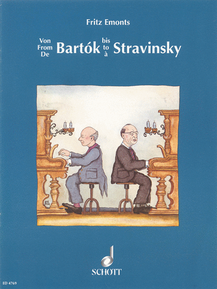 Book cover for From Bartók to Stravinsky