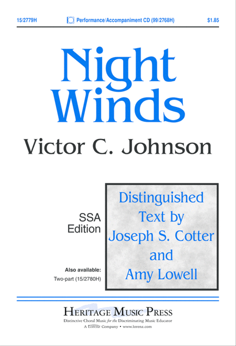 Night Winds SSA scores gallery preview page 2
