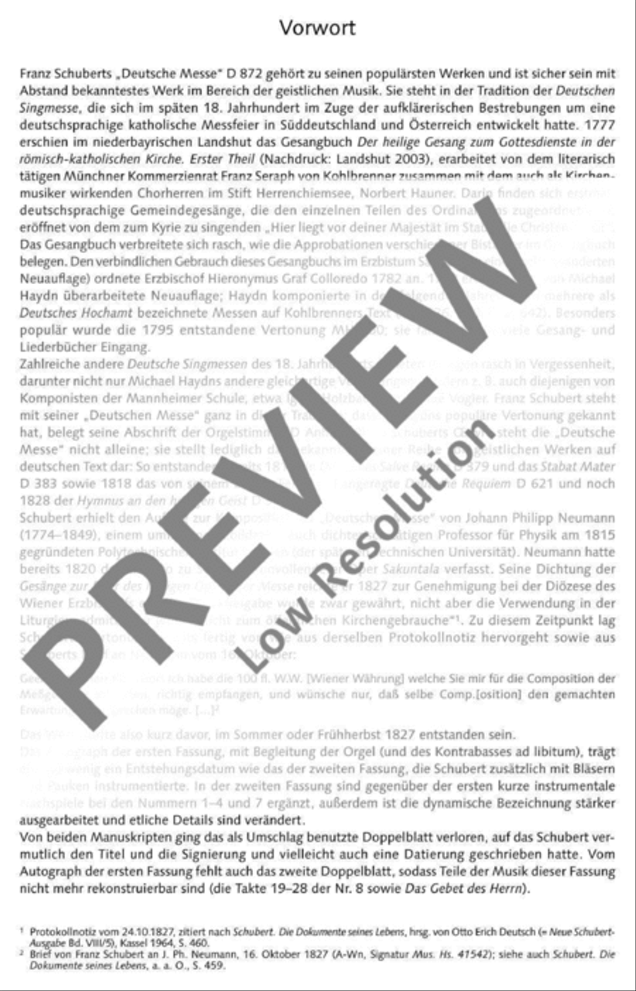 German Mass 4-Part scores gallery preview page 3