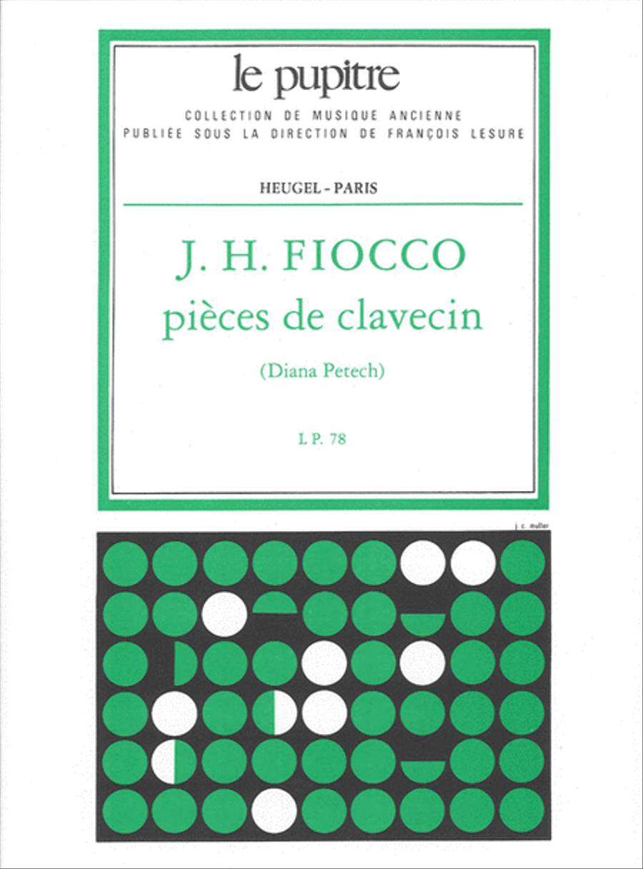 Pièces de Clavecin Harpsichord scores gallery preview page 1