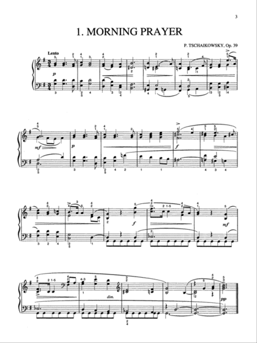 Album for the Young Piano Solo scores gallery preview page 4