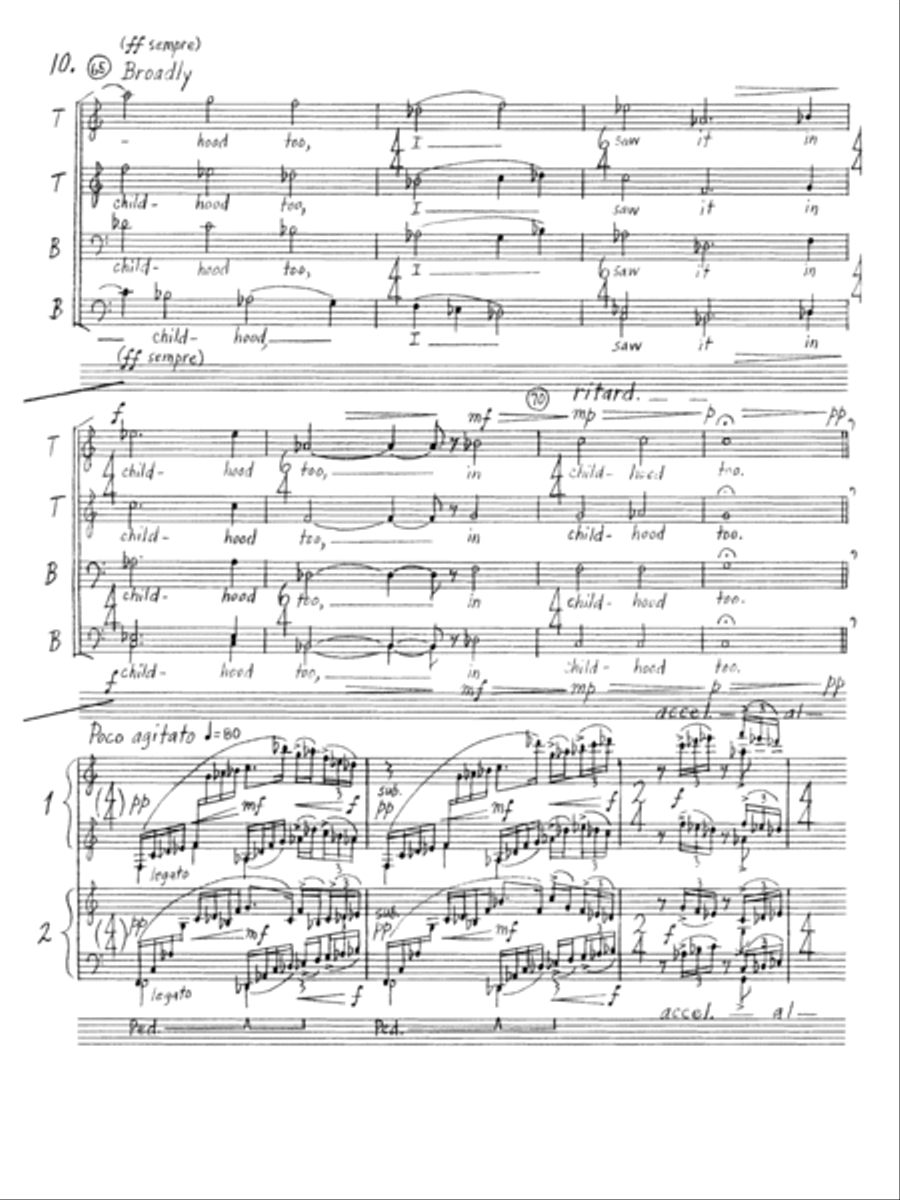 The Incomprehensible Light TTBB scores gallery preview page 24