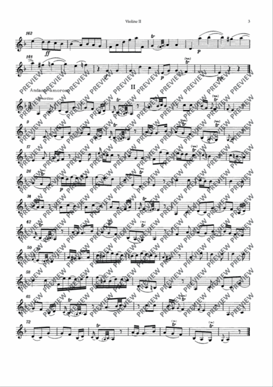 Symphony D minor Chamber Orchestra scores gallery preview page 9