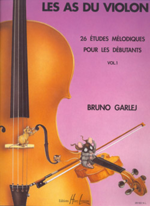 Book cover for Les As du violon - Volume 1