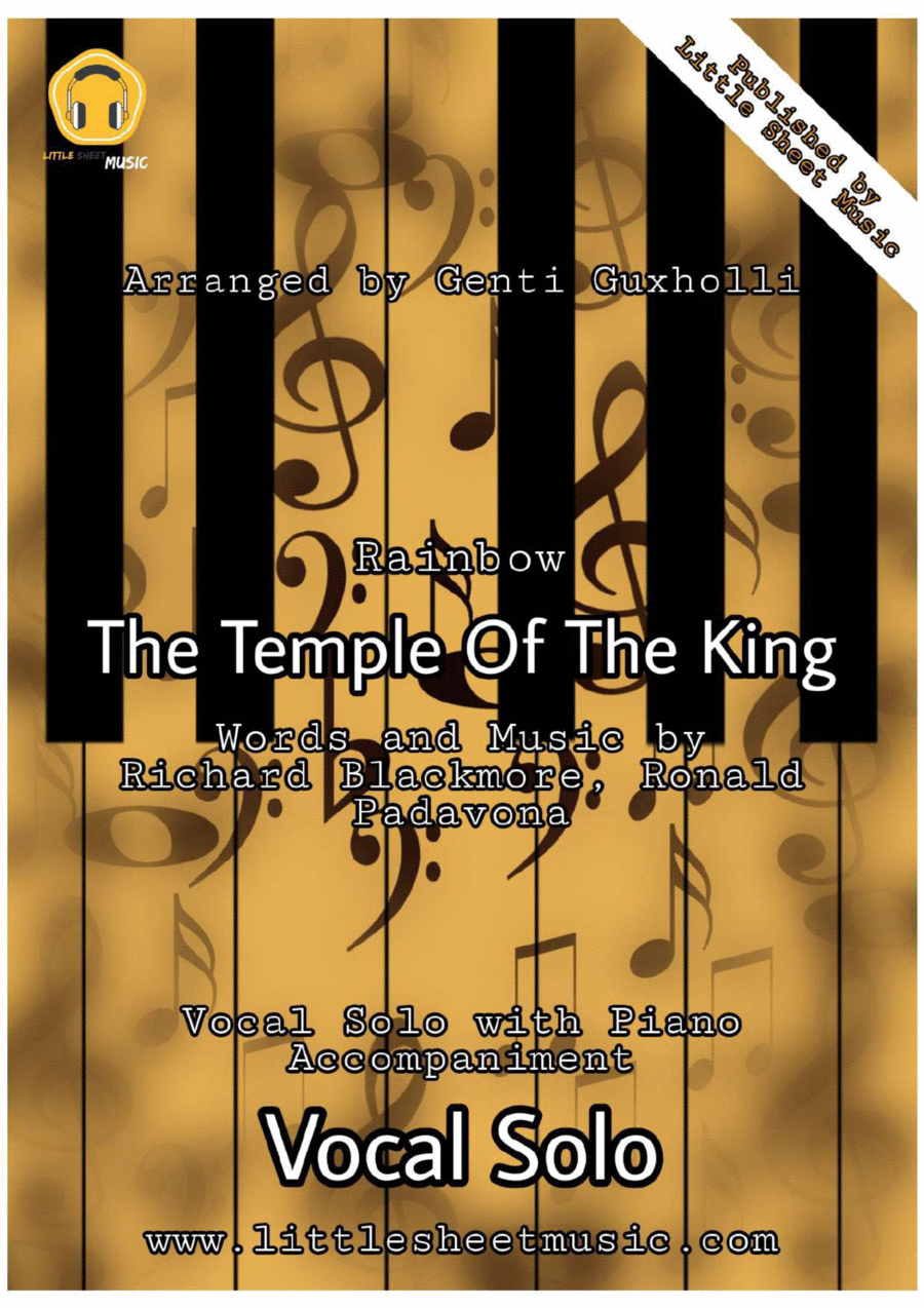 The Temple Of The King Voice scores gallery preview page 1