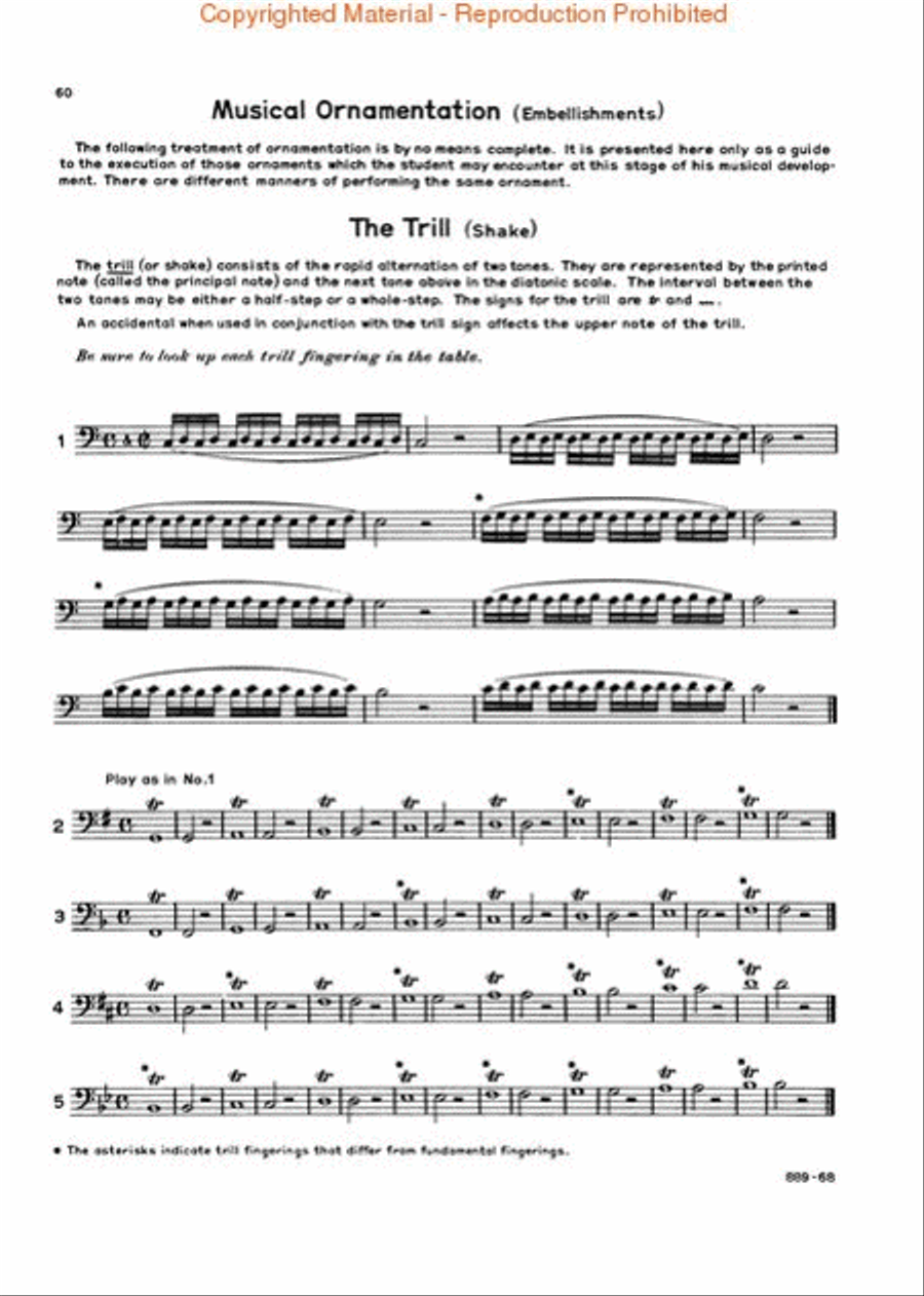 Rubank Advanced Method – Bassoon Vol. 1 Concert Band Methods scores gallery preview page 4