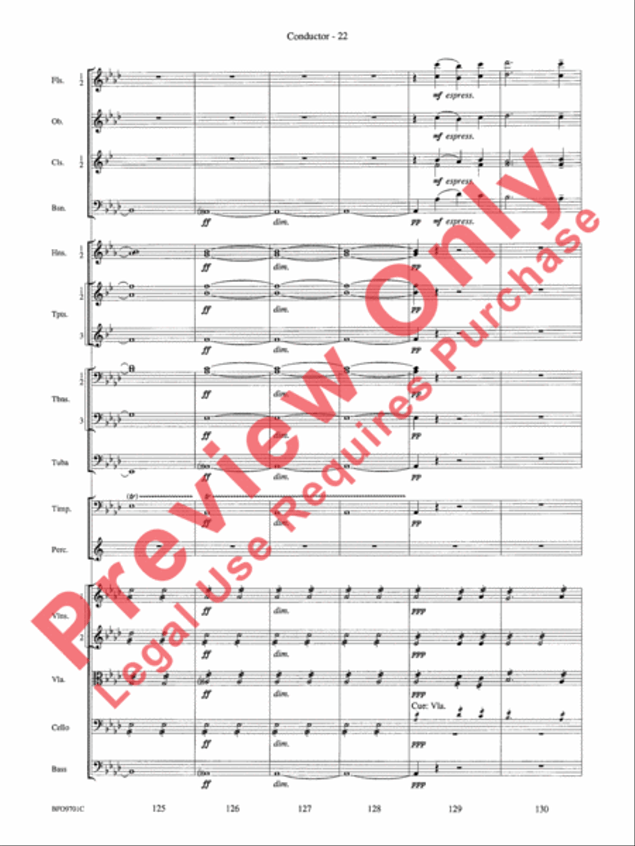 Finlandia Full Orchestra scores gallery preview page 25