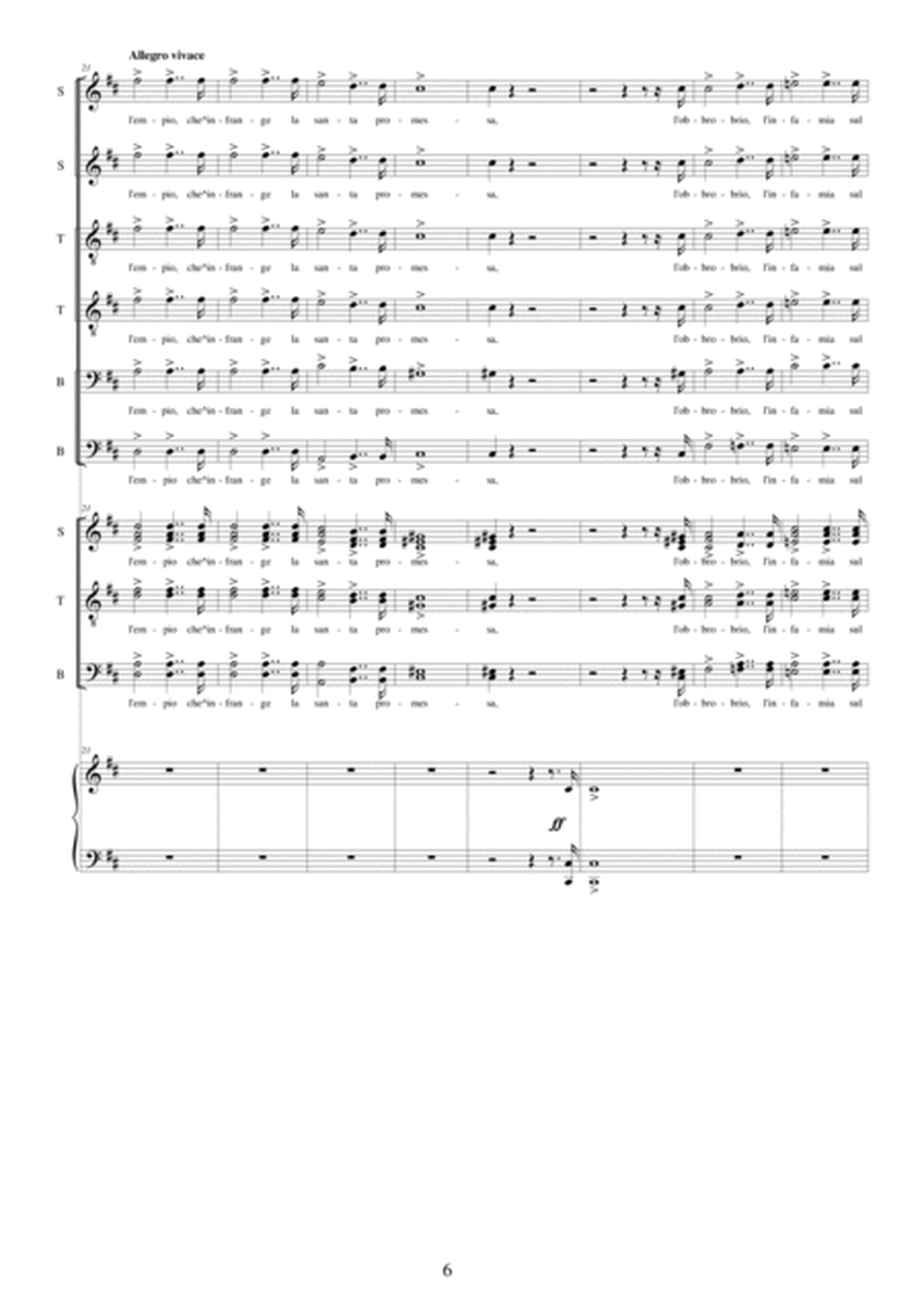 Verdi-I Lombardi alla prima Crociata(Act1-II)All'empio che infrange...Solo voices-Choir STB and pian image number null