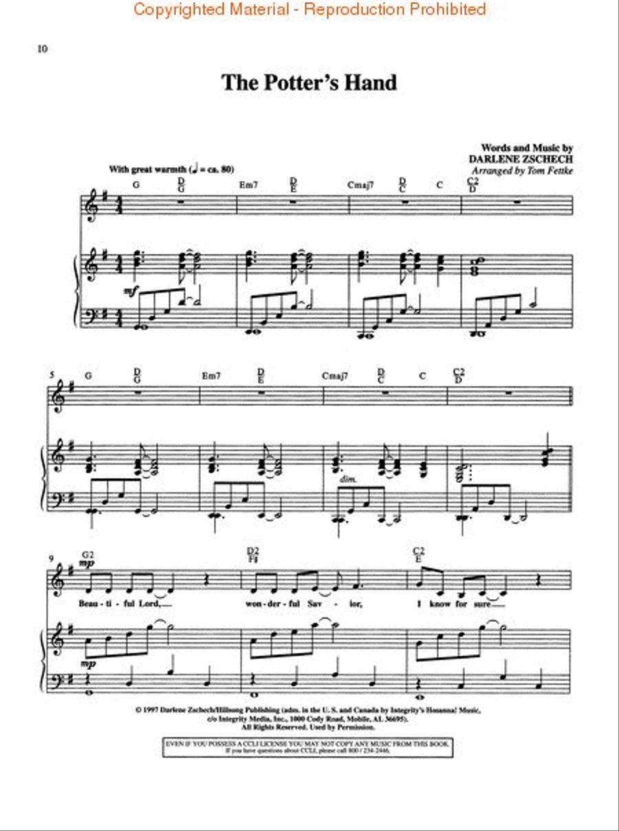 The Majesty & Glory Of Your Name - Vocal Folio Voice Solo scores gallery preview page 3