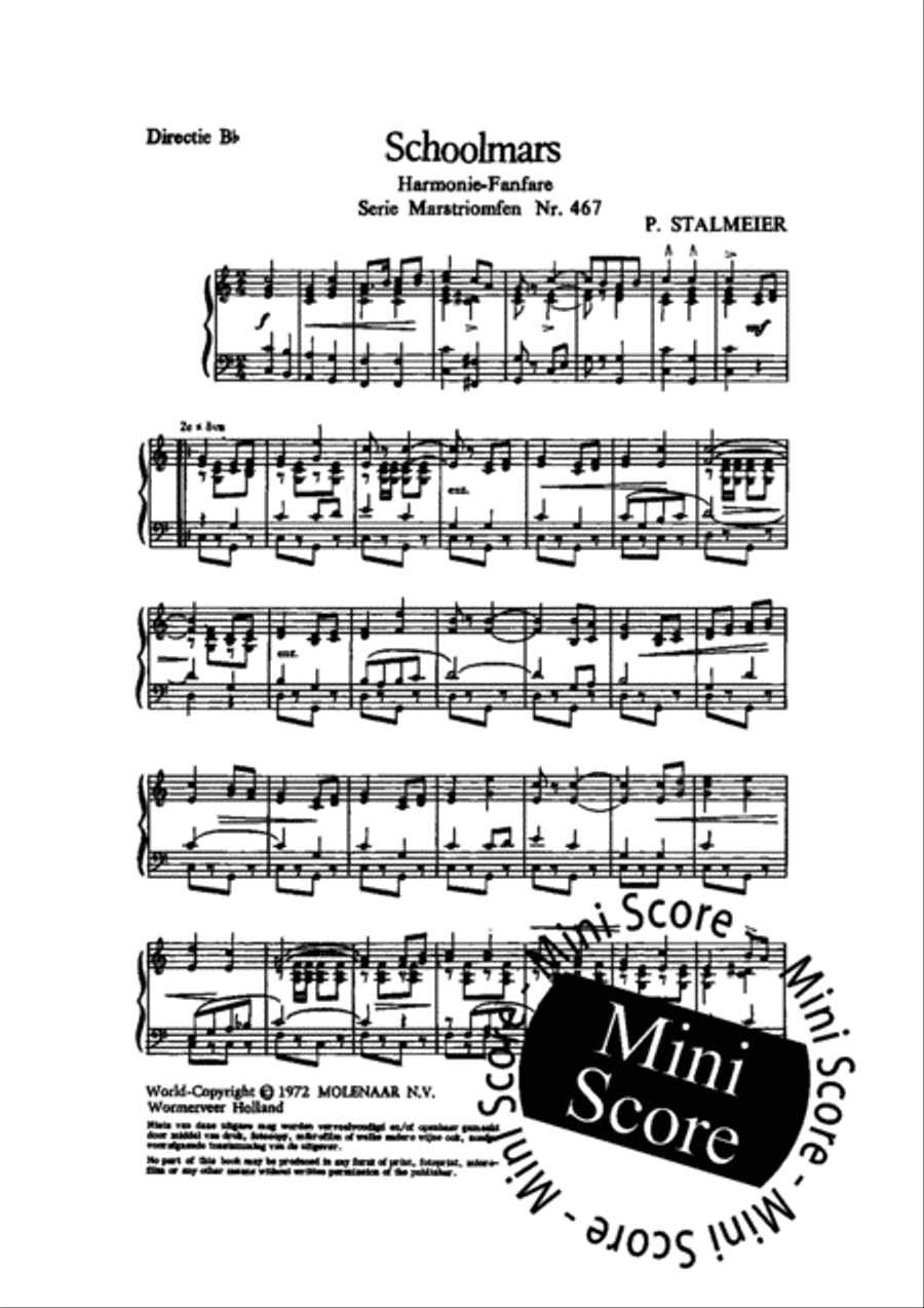 Schoolmars Concert Band scores gallery preview page 4