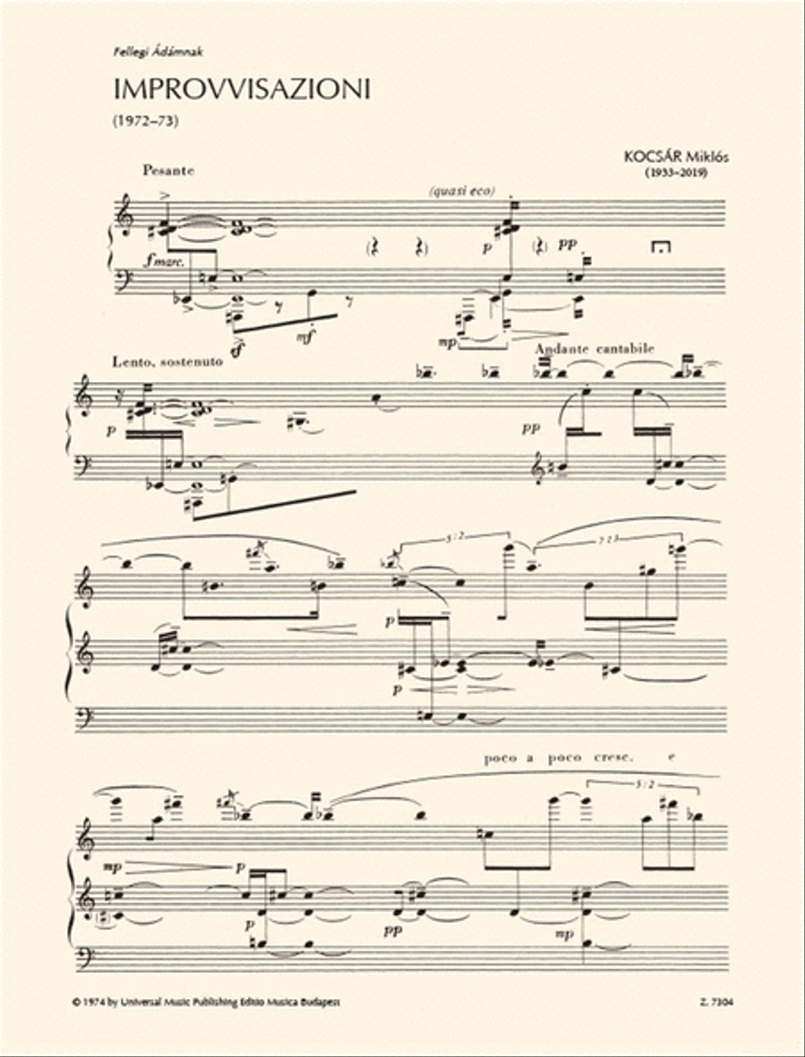 Improvvisazioni Piano Solo scores gallery preview page 2