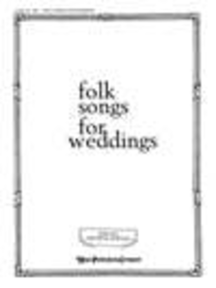 Folk Songs for Weddings image number null