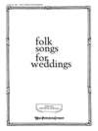 Book cover for Folk Songs for Weddings