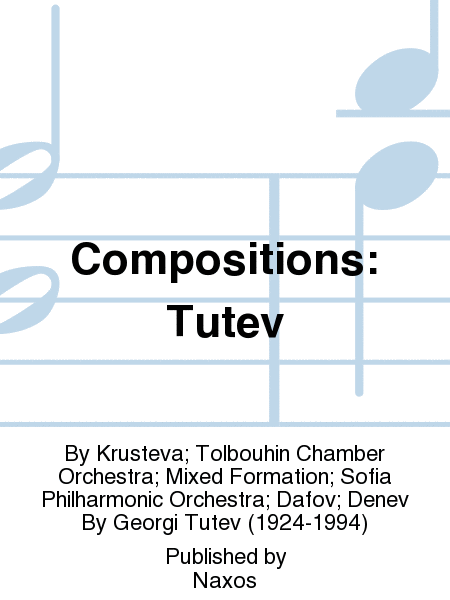 Compositions: Tutev