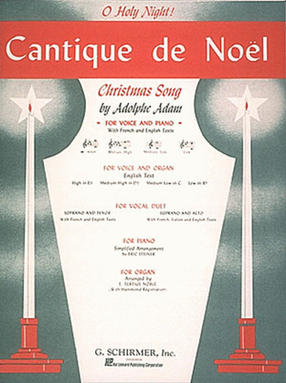 Book cover for Cantique de Noël (O Holy Night)