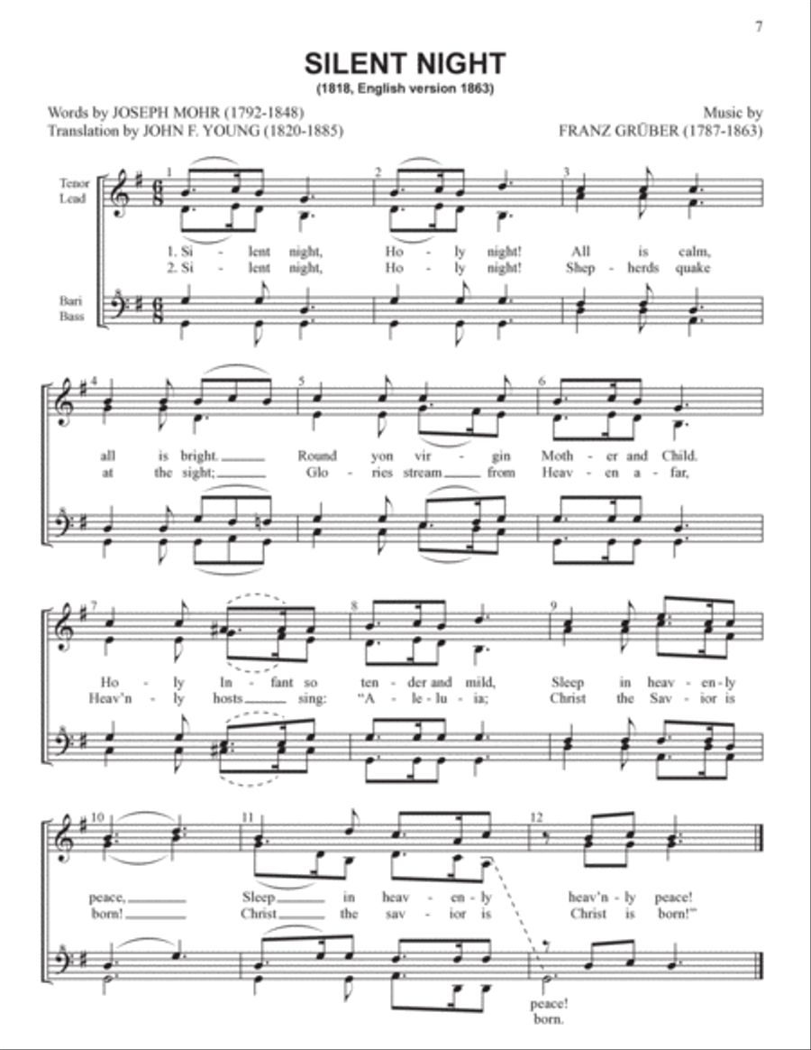 Yuletide Favorites (Volume I) SSAA scores gallery preview page 7