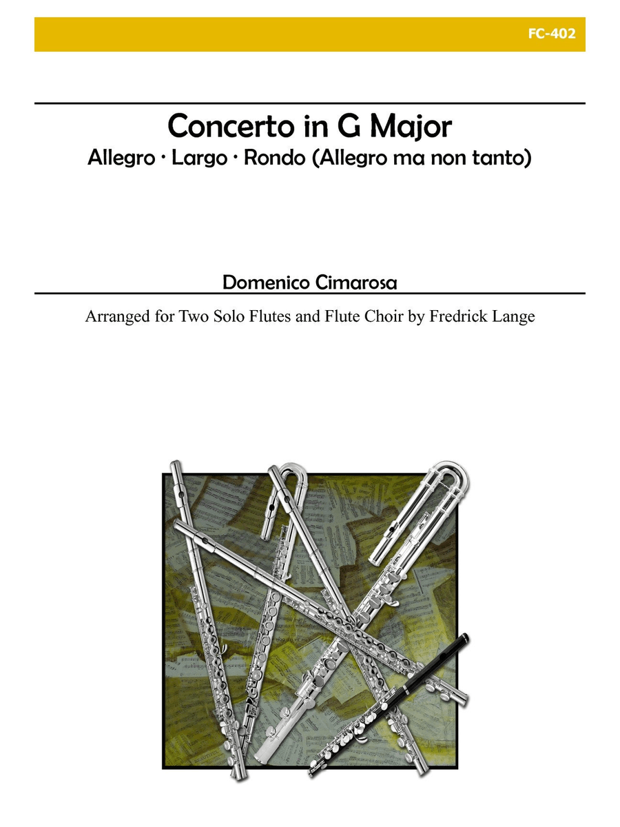 Concerto in G Major for Flute Choir