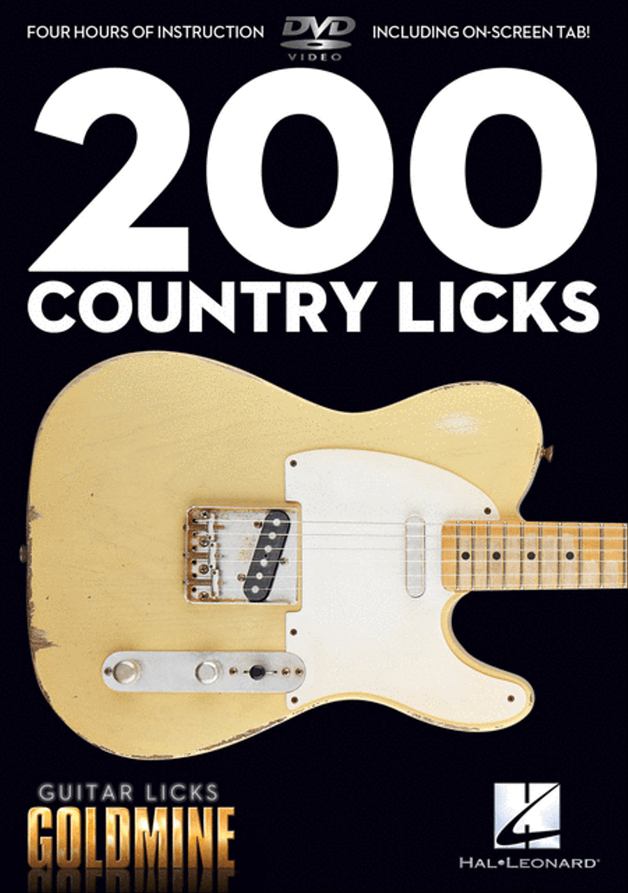 200 Country Licks Electric Guitar scores gallery preview page 1