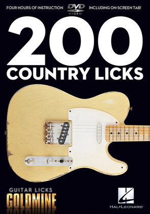 Book cover for 200 Country Licks