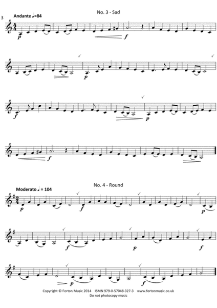 10 Easy Studies for Clarinet