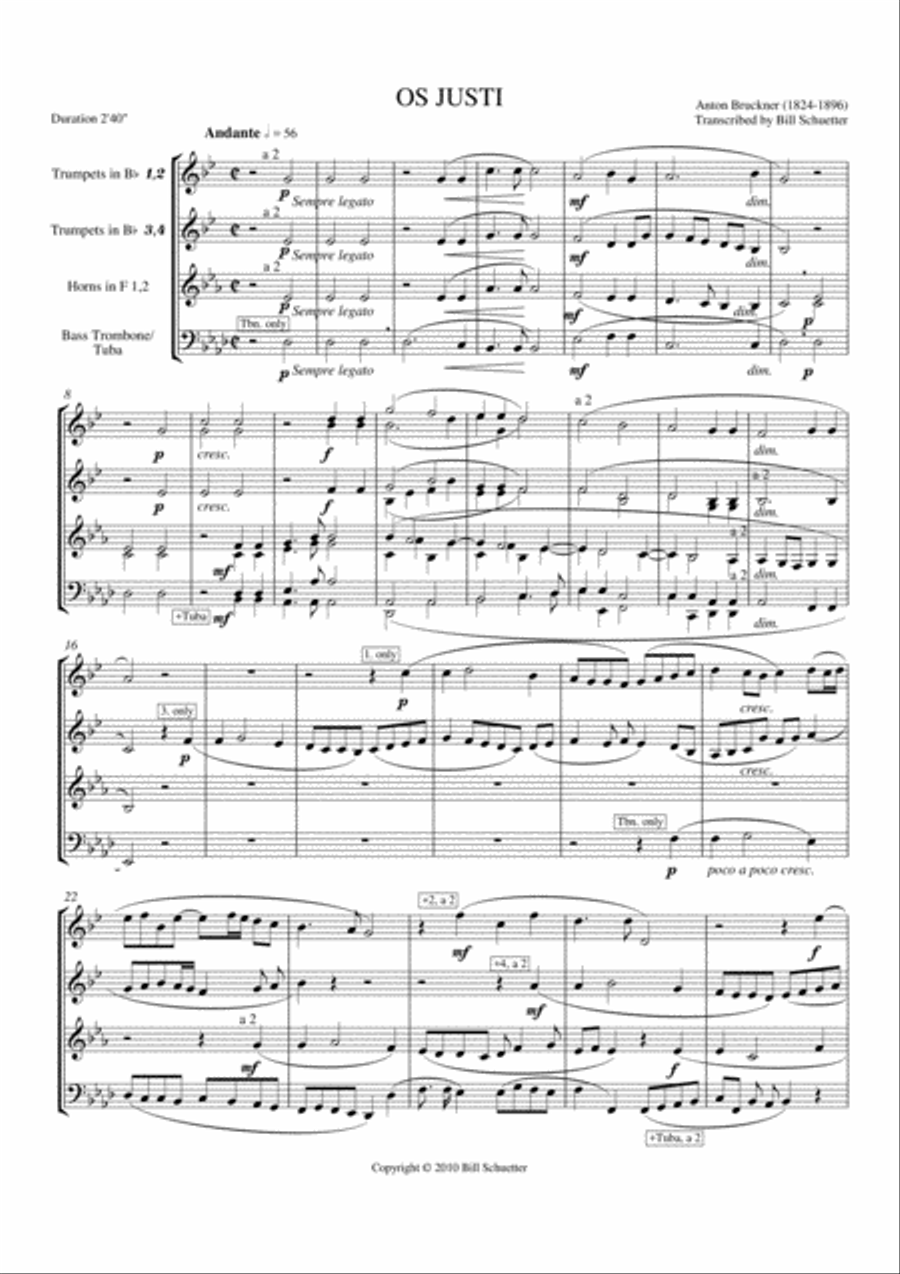 Os Justi Chamber Music scores gallery preview page 1