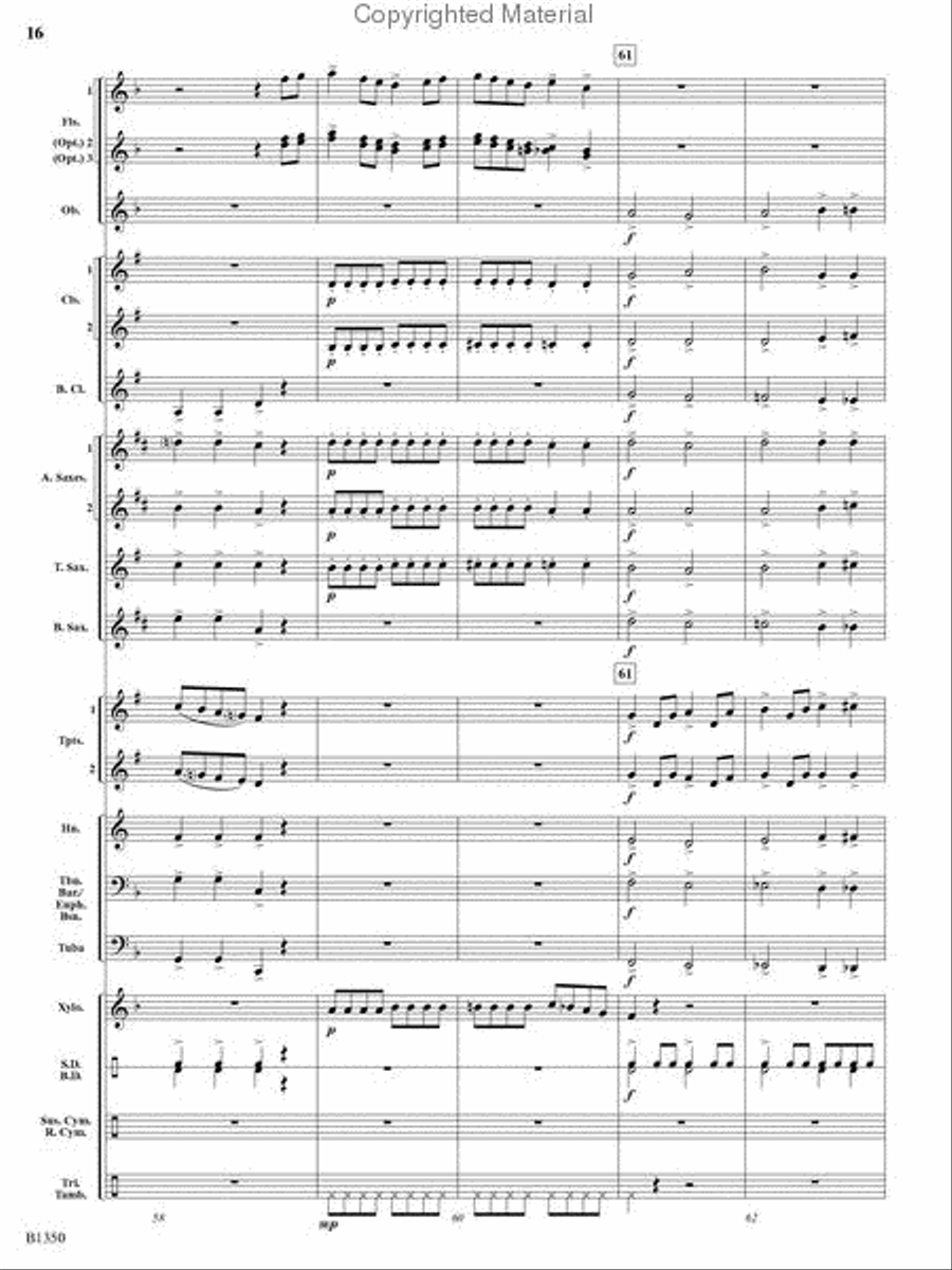 Flutopia Concert Band scores gallery preview page 15