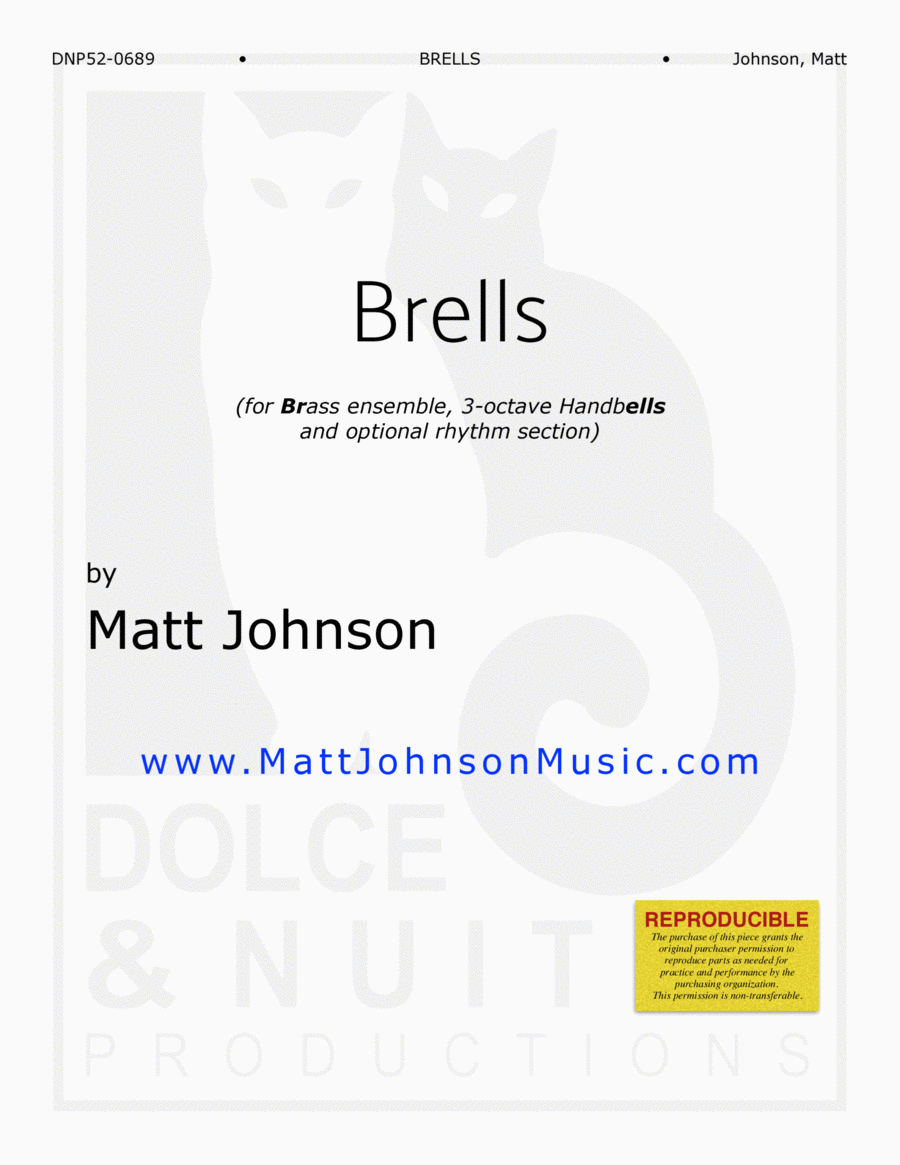 Brells ~ a rousing opening piece for church/concerts - REPRODUCIBLE image number null