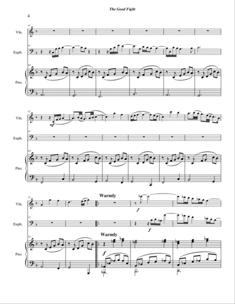 The Good Fight Small Ensemble scores gallery preview page 4
