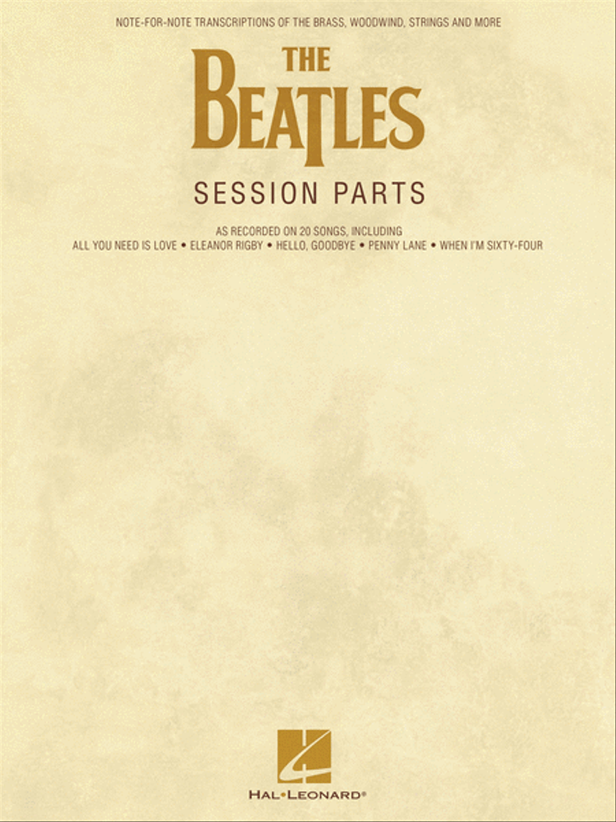 Book cover for The Beatles Session Parts