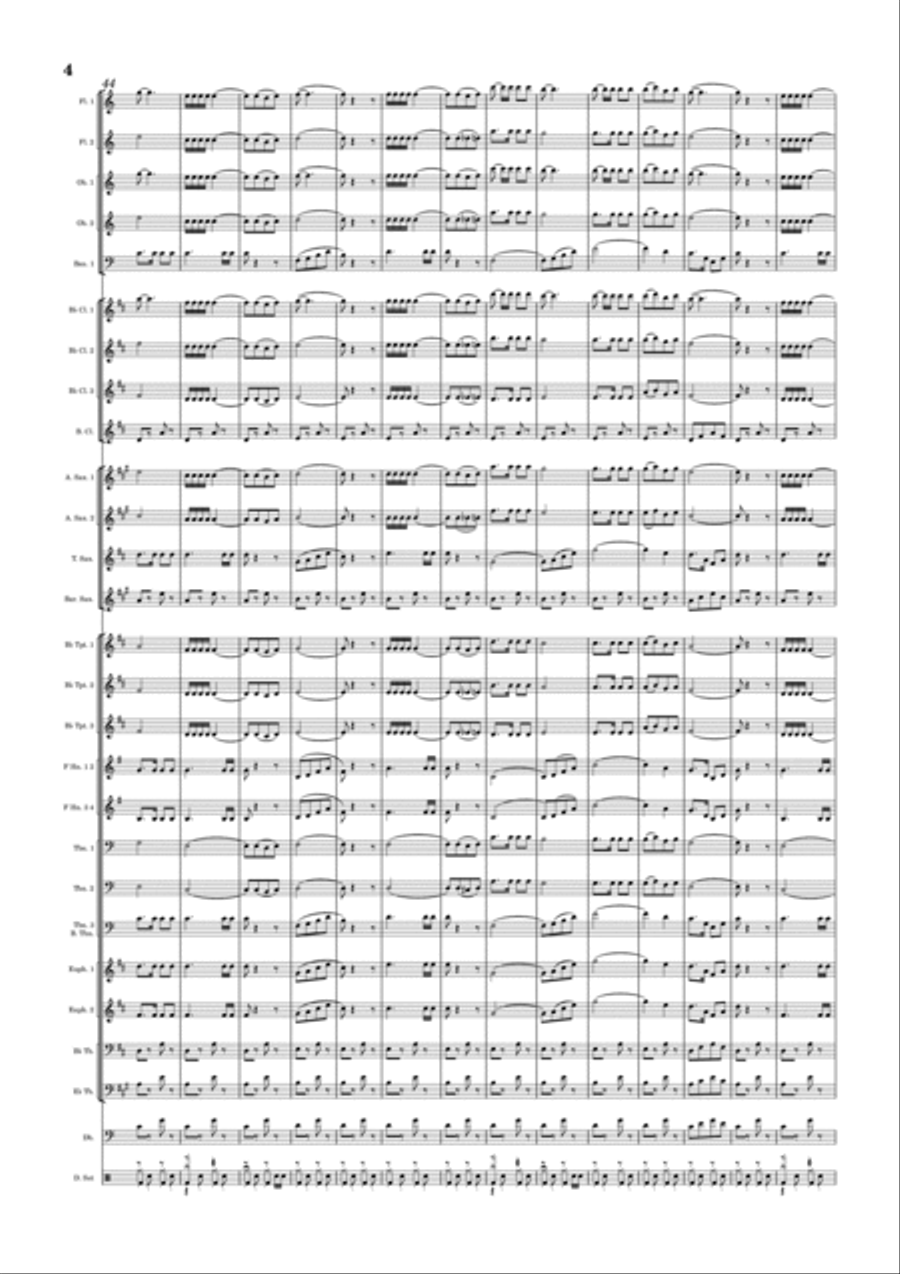 Taai Taai Medley (Viva Tirol - De Alpen Express) Concert Band scores gallery preview page 4