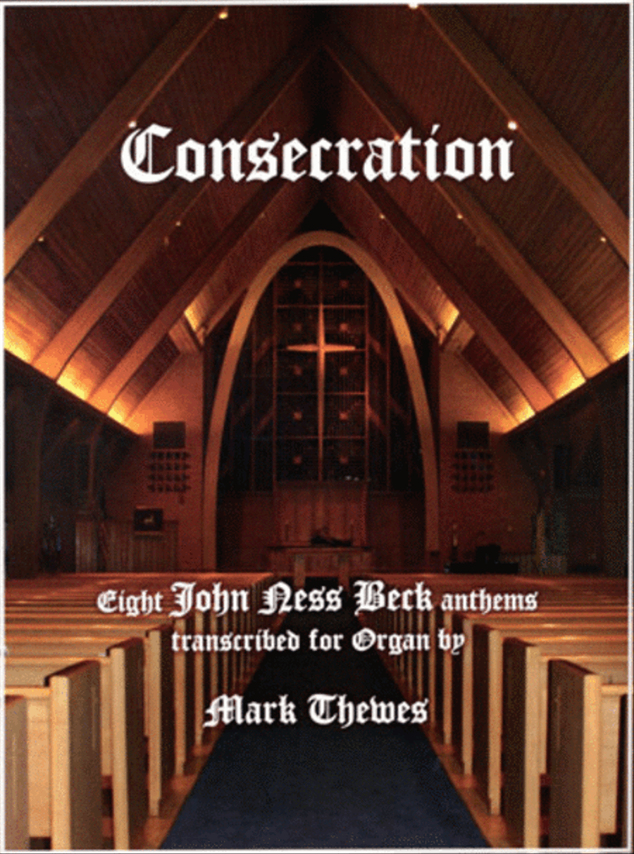 Consecration - organ solos Organ scores gallery preview page 1