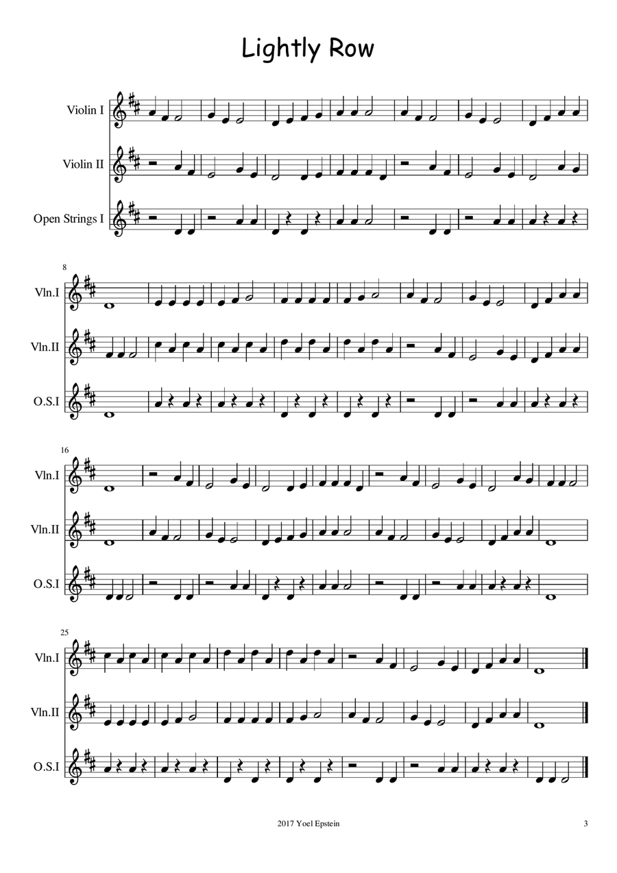 Open String Symphony 4: Twinkle Twinkle and More. Easy ensemble pieces for mixed skill levels String Orchestra scores gallery preview page 6
