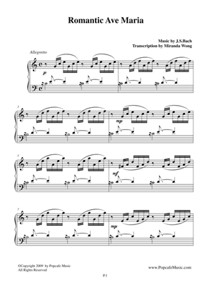 Romantic Ave Maria - Famous Piano Music No.7