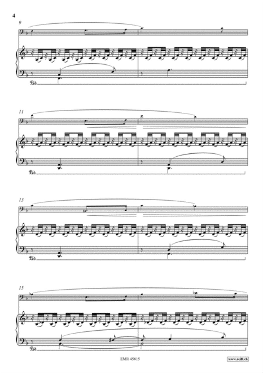 An Einsamer Quelle Piano Accompaniment scores gallery preview page 4