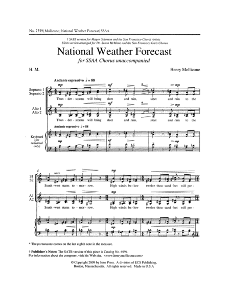 National Weather Forecast