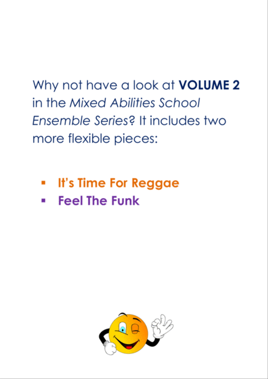 Mixed Abilities Classroom Ensemble Pack - extra value bundle of music for school groups Concert Band scores gallery preview page 3