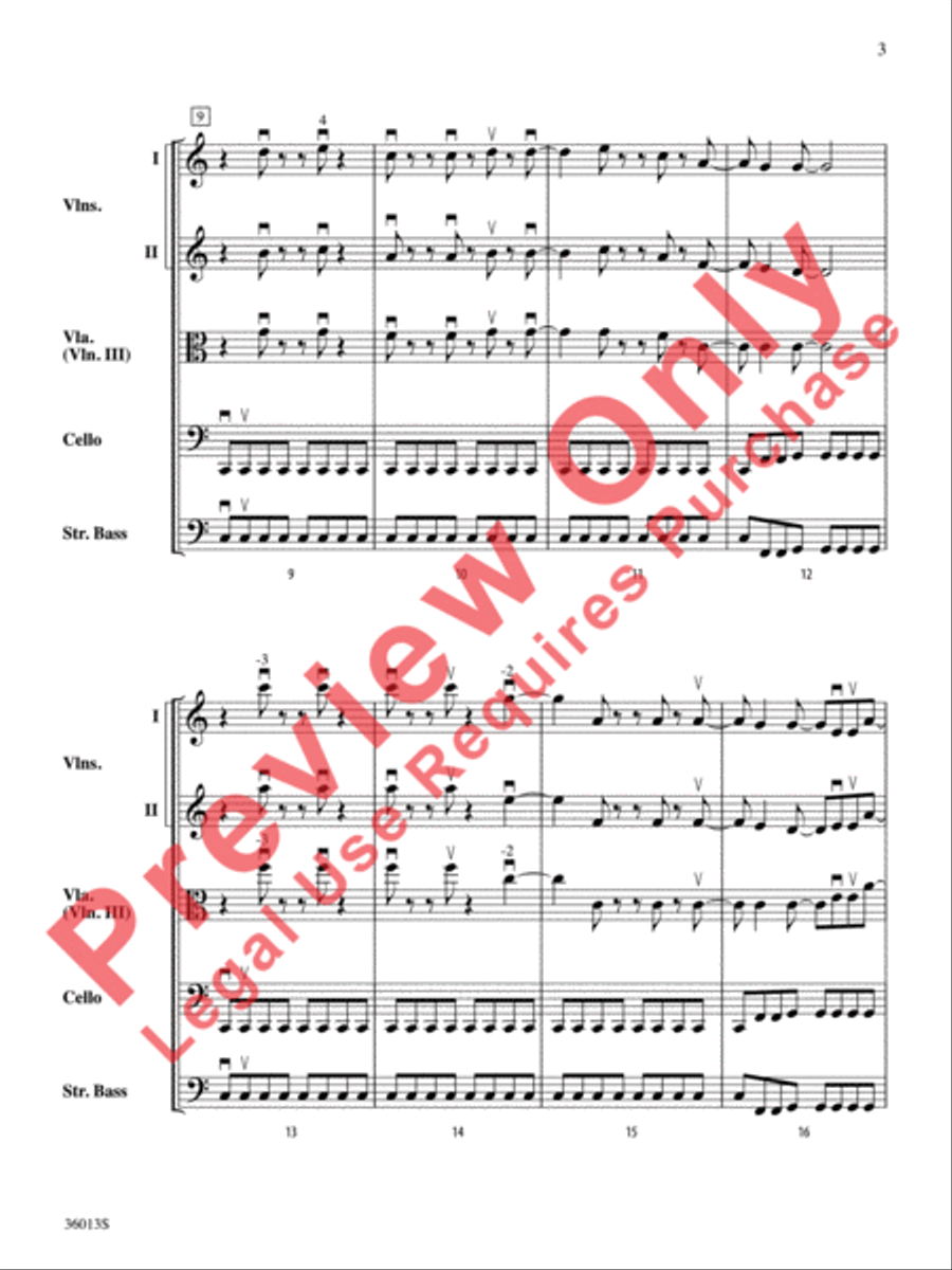 Jump String Orchestra scores gallery preview page 4
