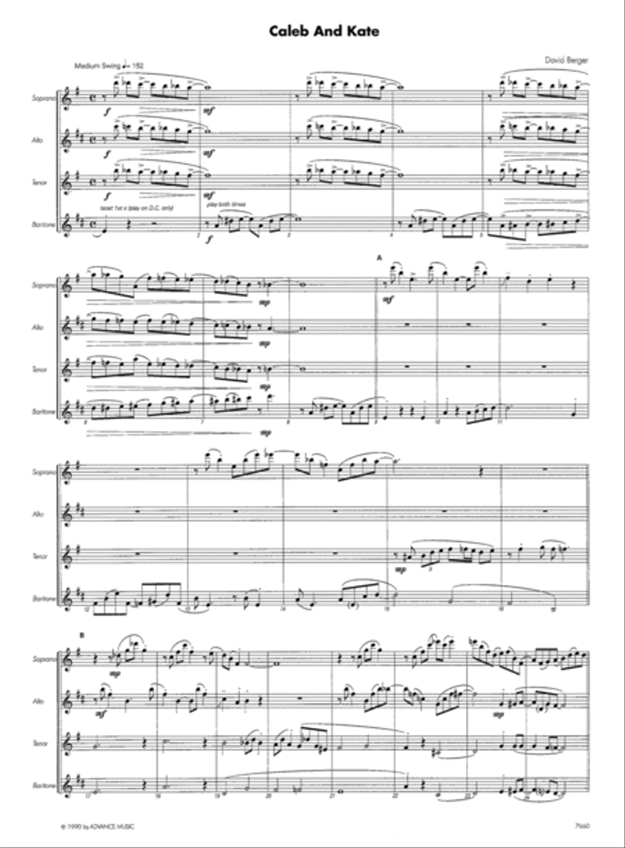 Caleb and Kate Small Ensemble scores gallery preview page 2