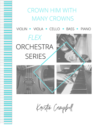 Book cover for Crown Him With Many Crowns - Flex Orchestra