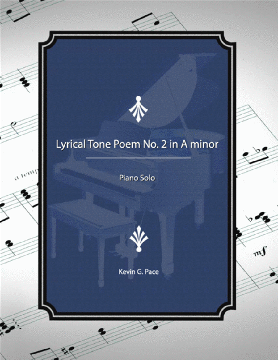 Lyrical Tone Poem No. 2, piano solo Piano Solo scores gallery preview page 1