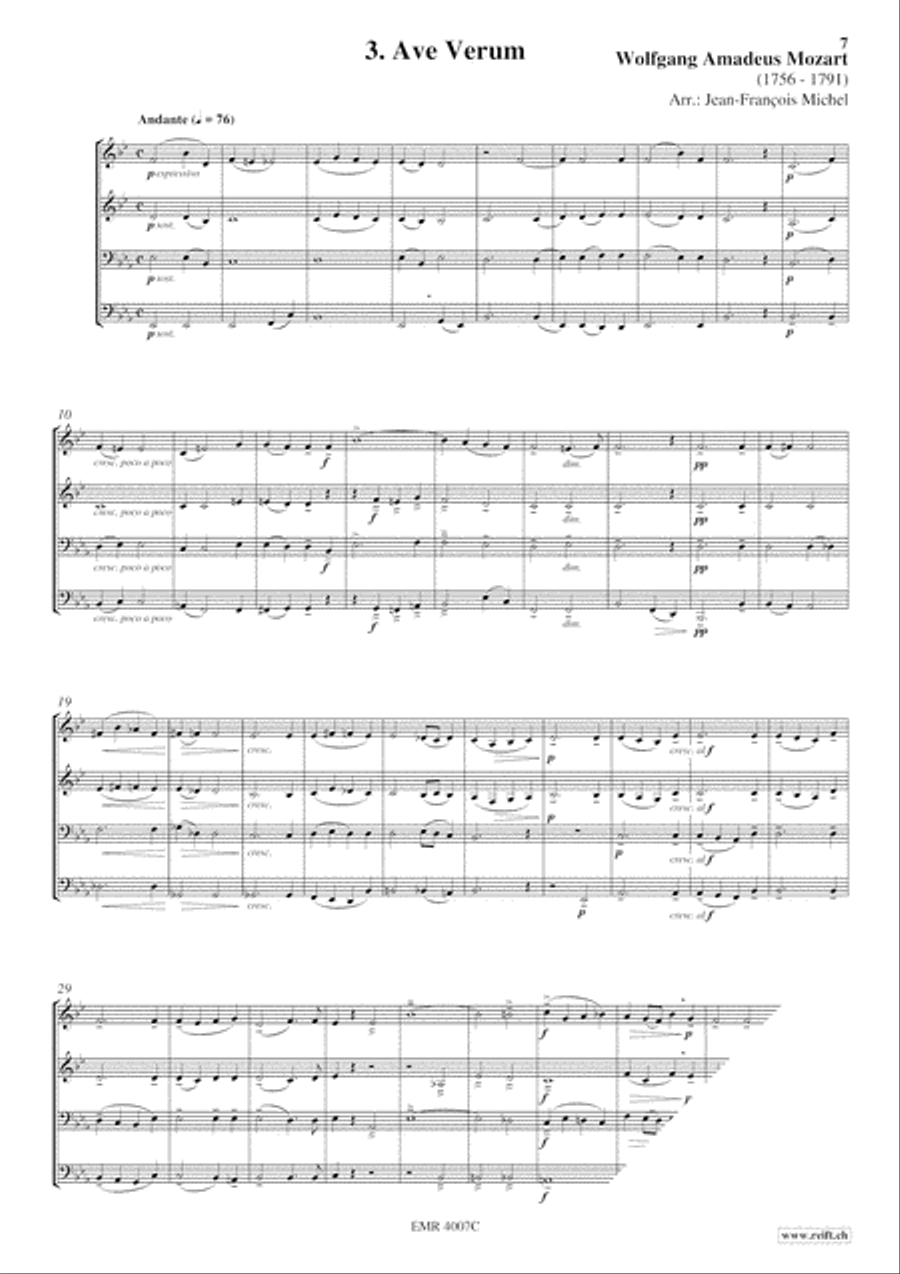 Quartet Album Brass Ensemble scores gallery preview page 5
