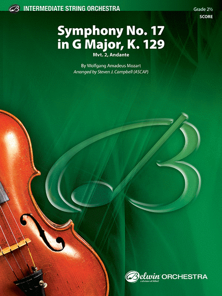 Symphony No. 17 in G Major, K. 129 image number null