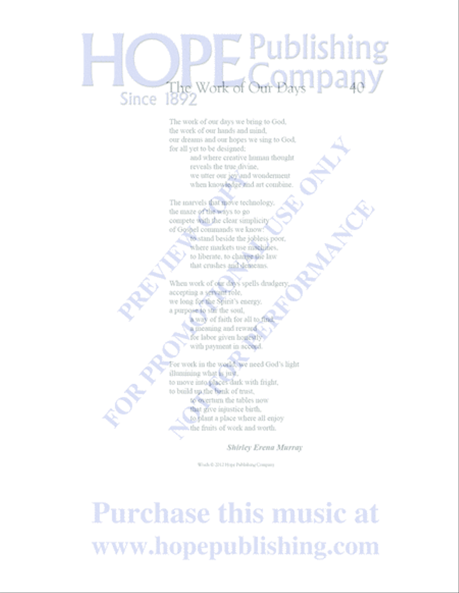 A Place at the Table A Place at the Table Choir scores gallery preview page 125