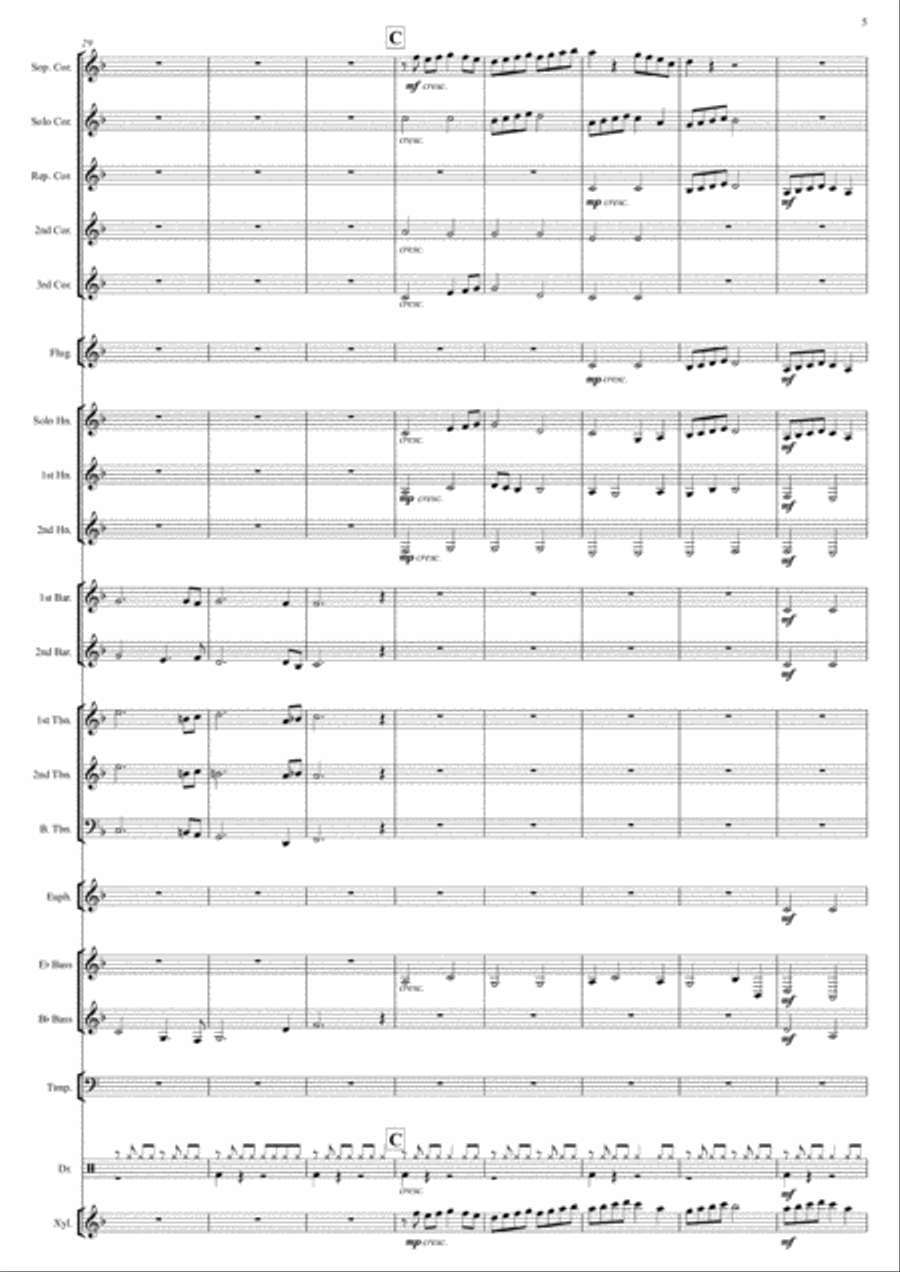 St Peter's Chorale Brass Ensemble scores gallery preview page 5